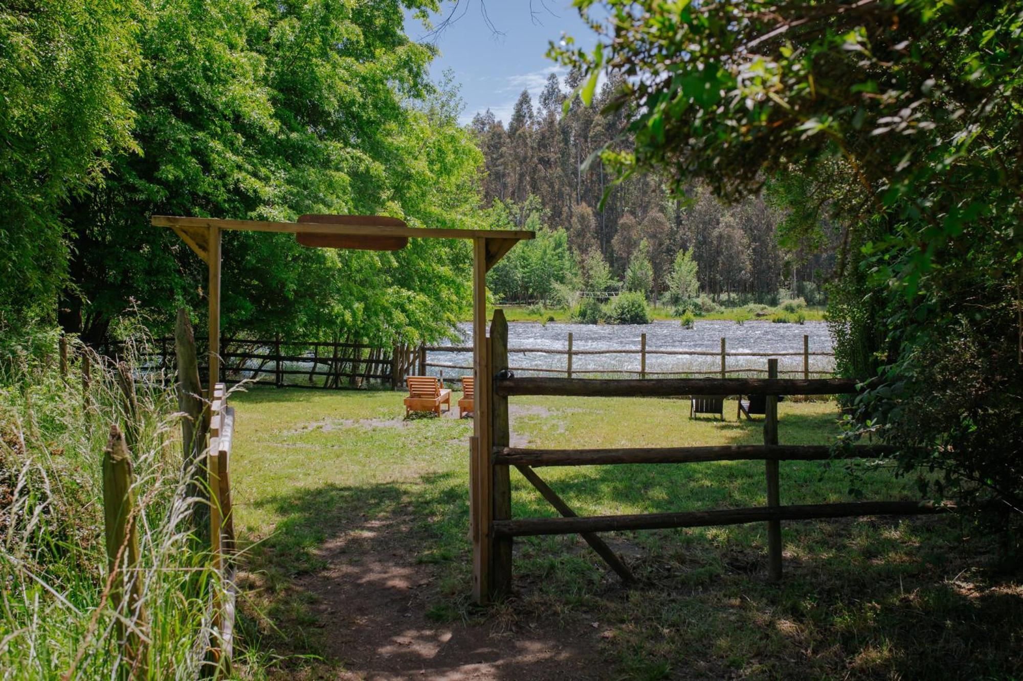 Hotel Salto Del Laja Los Ángeles Eksteriør bilde